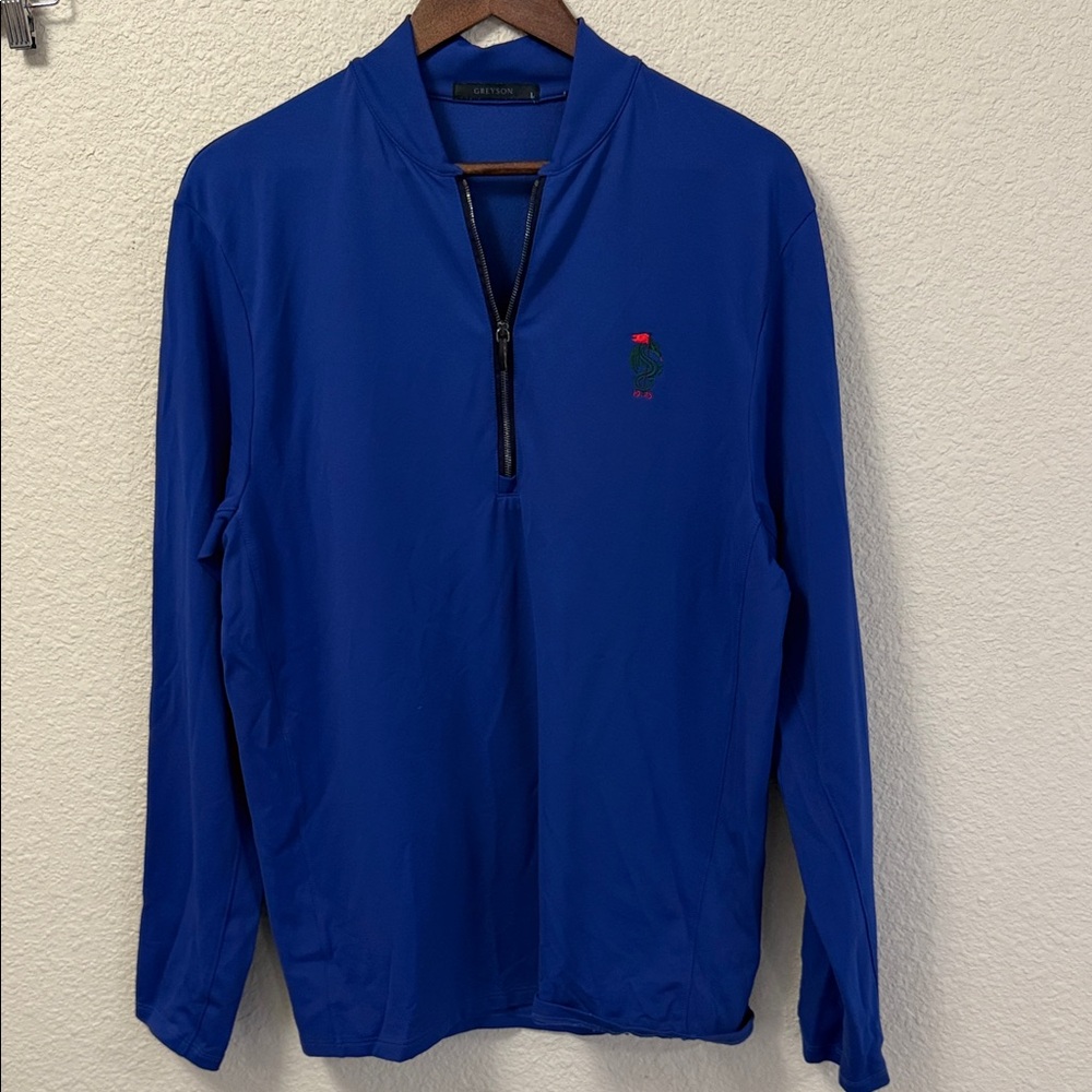 Greyson long sleeve quarter zip size large